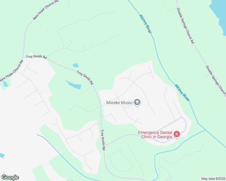 map of restaurants, bars, coffee shops, grocery stores, and more near 1360 Waterford Lane in Monroe