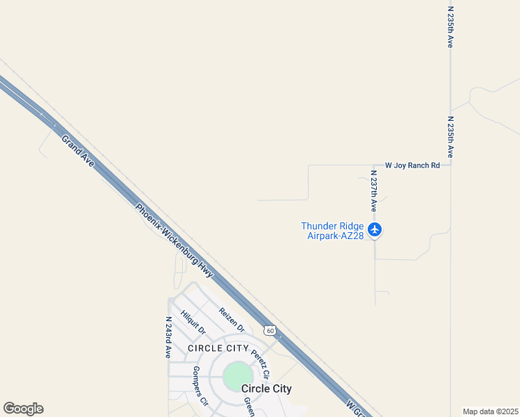 map of restaurants, bars, coffee shops, grocery stores, and more near 37524 North 240th Drive in Morristown