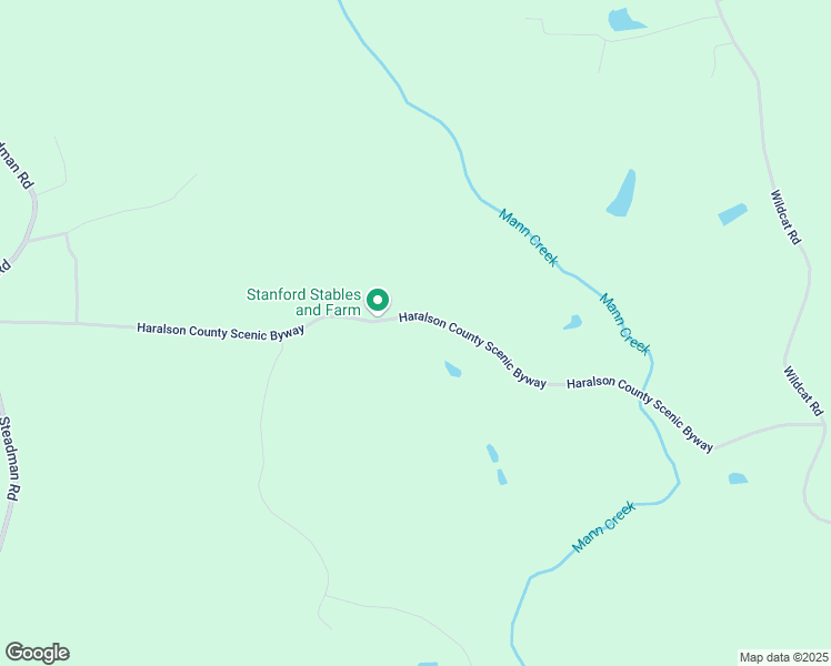map of restaurants, bars, coffee shops, grocery stores, and more near 495 Haralson County Scenic Byway in Tallapoosa