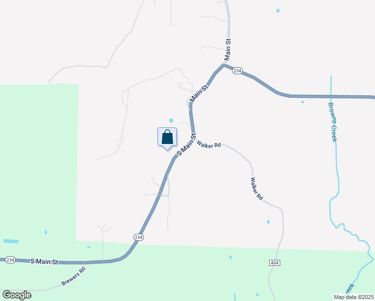 map of restaurants, bars, coffee shops, grocery stores, and more near 287 South Main Street in Lockesburg