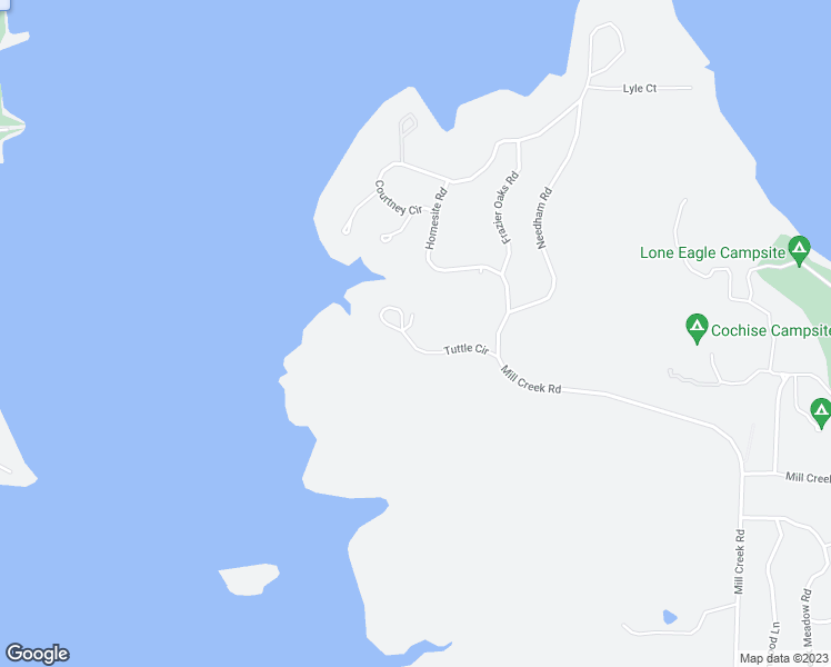 map of restaurants, bars, coffee shops, grocery stores, and more near 177 Tuttle Circle in Pottsboro