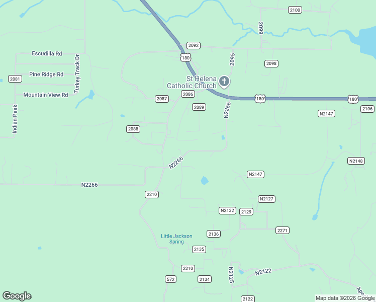 map of restaurants, bars, coffee shops, grocery stores, and more near County Road 2266 in Alpine