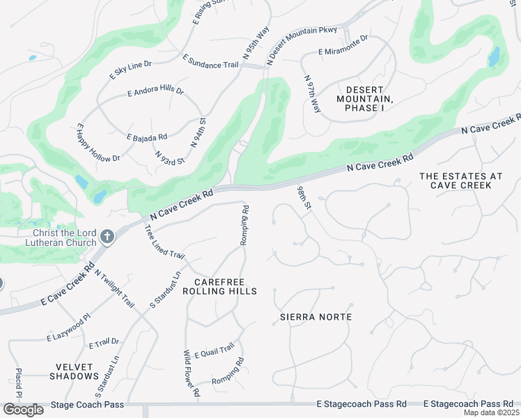 map of restaurants, bars, coffee shops, grocery stores, and more near 37391 North 97th Way in Scottsdale