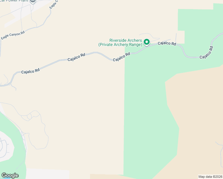 map of restaurants, bars, coffee shops, grocery stores, and more near Cajalco Road in Corona