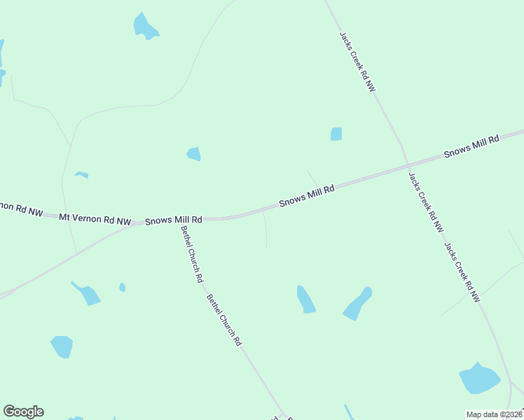 map of restaurants, bars, coffee shops, grocery stores, and more near 3357 Snows Mill Road in Monroe