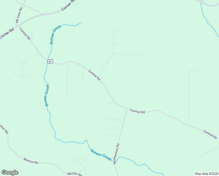 map of restaurants, bars, coffee shops, grocery stores, and more near 9335 Central Road in Warrior