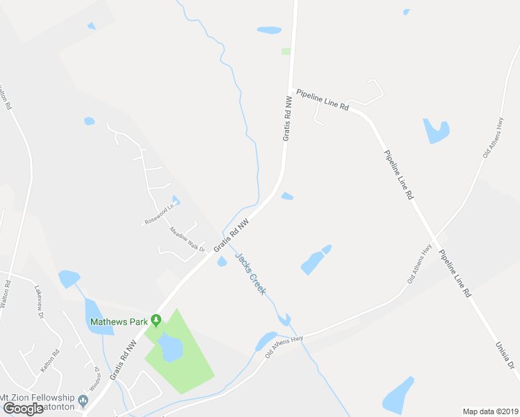 map of restaurants, bars, coffee shops, grocery stores, and more near Gratis Road Northwest in Monroe