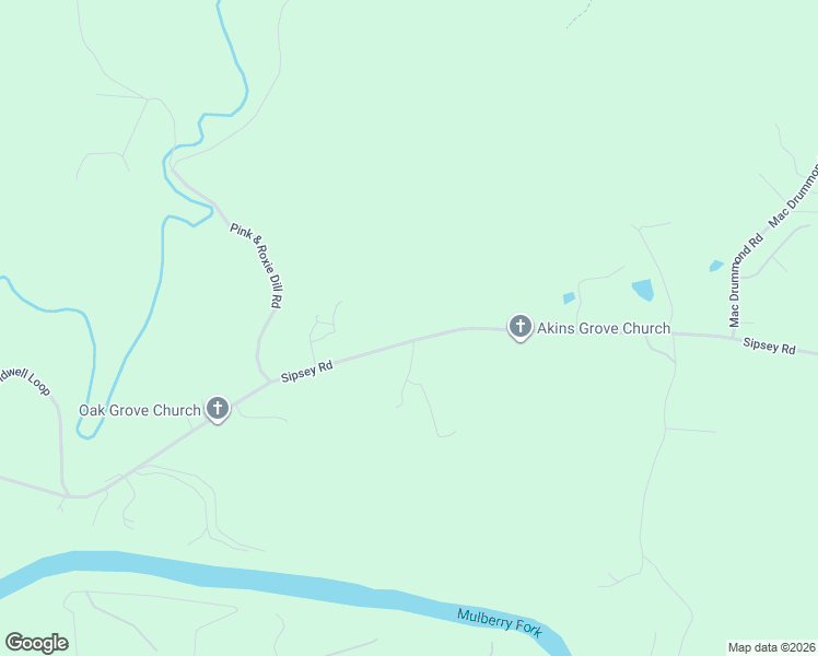 map of restaurants, bars, coffee shops, grocery stores, and more near 1 Sylvias Circle in Jasper