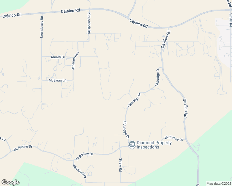 map of restaurants, bars, coffee shops, grocery stores, and more near 16650 Pamlico Street in Perris