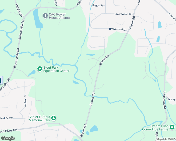 map of restaurants, bars, coffee shops, grocery stores, and more near 4914 Brown Leaf Drive in Powder Springs