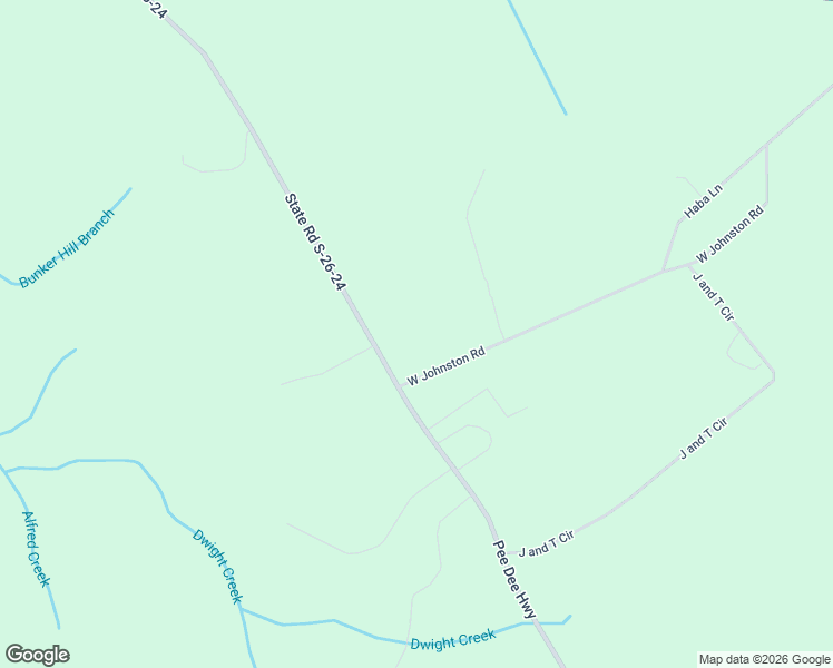 map of restaurants, bars, coffee shops, grocery stores, and more near 6940 Pee Dee Highway in Conway