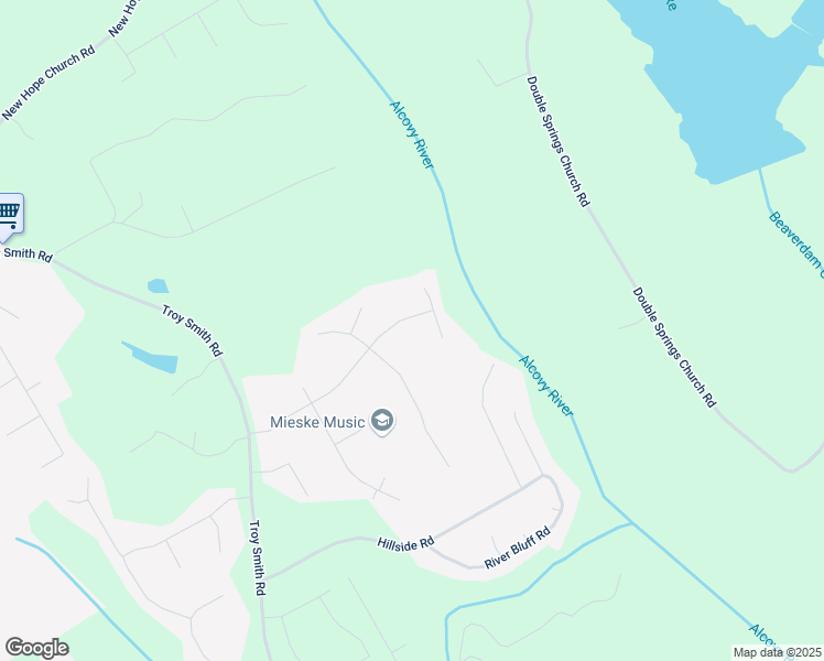 map of restaurants, bars, coffee shops, grocery stores, and more near 1340 Highlands Boulevard in Monroe