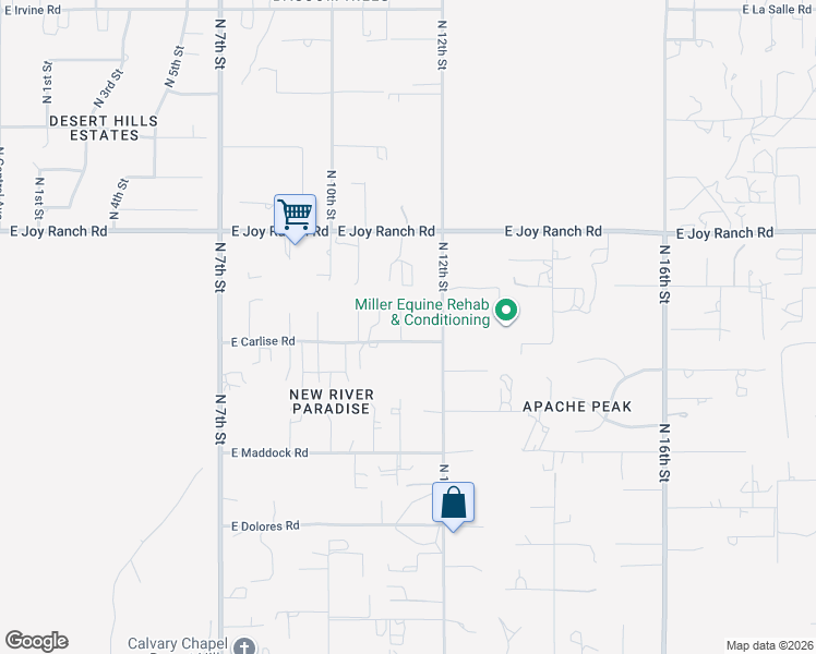 map of restaurants, bars, coffee shops, grocery stores, and more near 1114 East Carlise Road in Phoenix