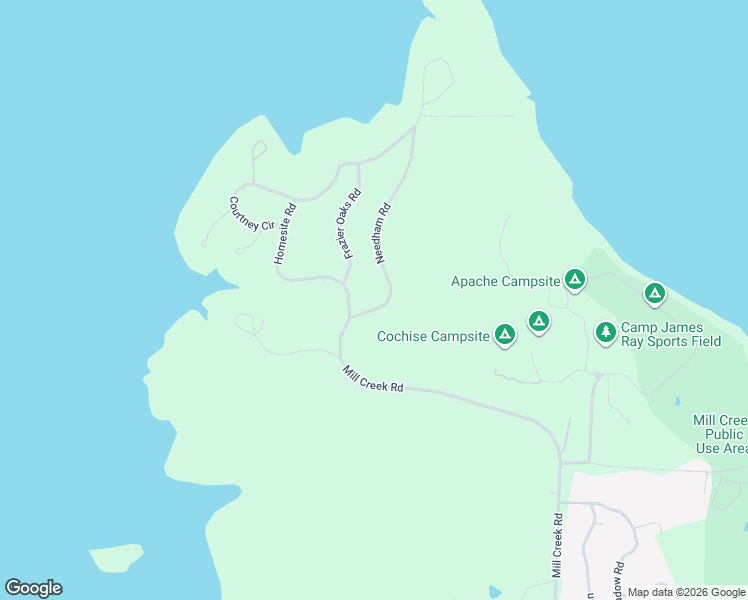 map of restaurants, bars, coffee shops, grocery stores, and more near 57 Needham Road in Pottsboro