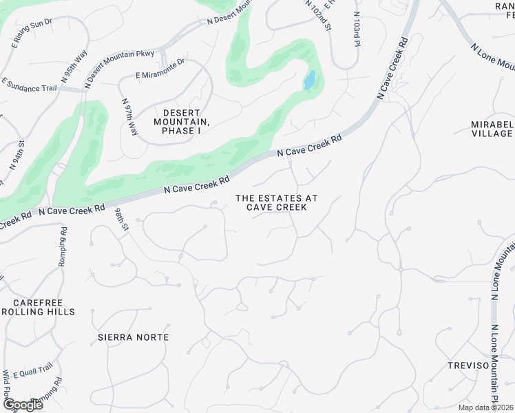 map of restaurants, bars, coffee shops, grocery stores, and more near 10144 Addax Drive in Scottsdale