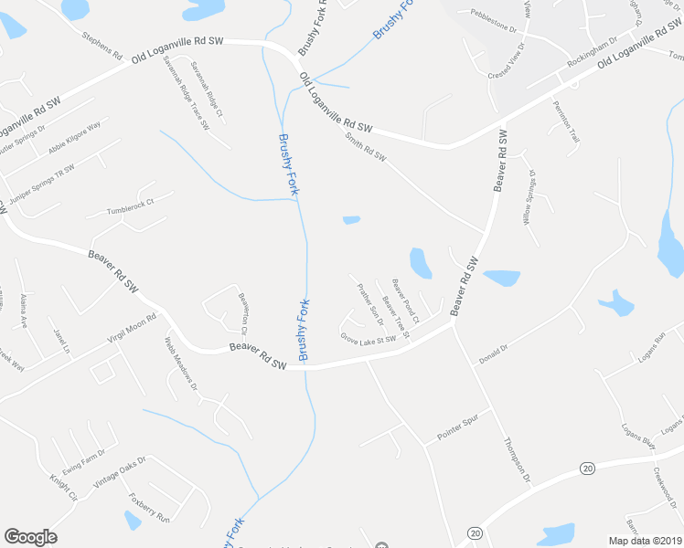 map of restaurants, bars, coffee shops, grocery stores, and more near 4281 Prather Son Drive in Loganville