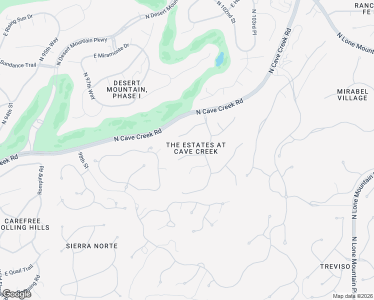 map of restaurants, bars, coffee shops, grocery stores, and more near 10144 Addax Drive in Scottsdale
