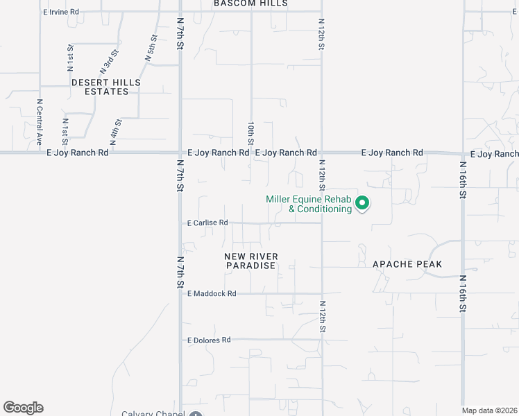map of restaurants, bars, coffee shops, grocery stores, and more near 1012 East Carlise Road in Phoenix