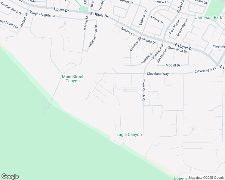 map of restaurants, bars, coffee shops, grocery stores, and more near 4085 Strandberg Circle in Corona