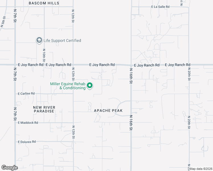 map of restaurants, bars, coffee shops, grocery stores, and more near 1418 East Blue Ridge Court in Phoenix