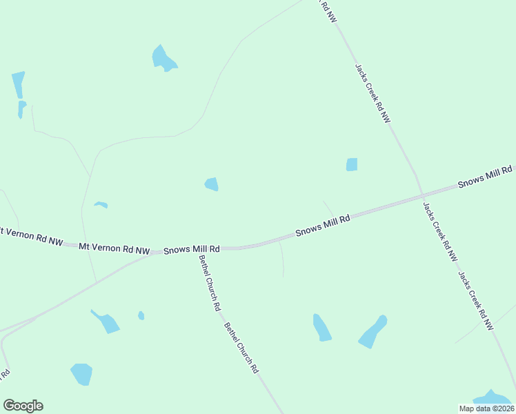 map of restaurants, bars, coffee shops, grocery stores, and more near 3390 Snows Mill Road in Monroe