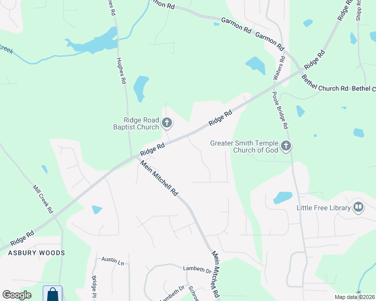 map of restaurants, bars, coffee shops, grocery stores, and more near 14 Farm Street in Hiram