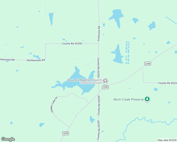 map of restaurants, bars, coffee shops, grocery stores, and more near 99 County Road 44370 in Powderly