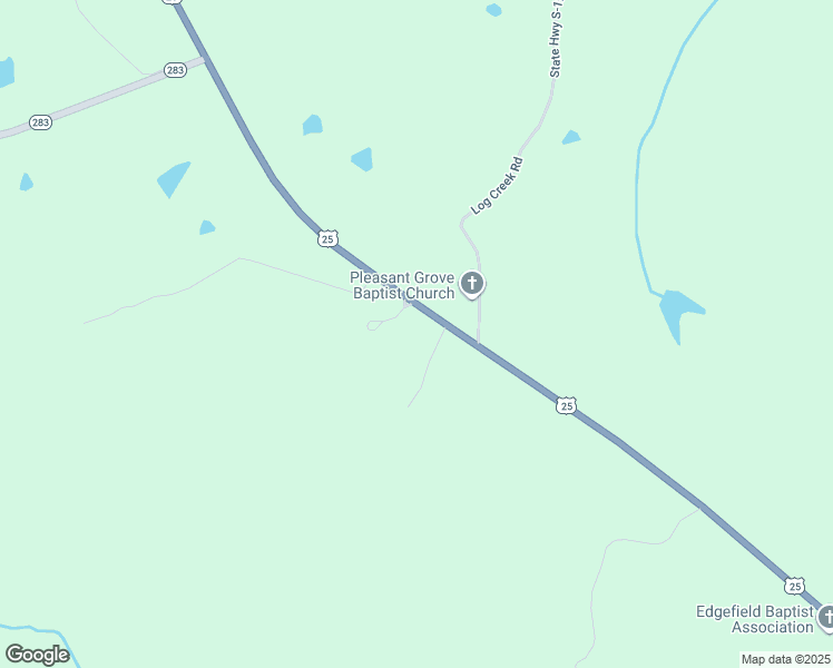 map of restaurants, bars, coffee shops, grocery stores, and more near 1133 U.S. 25 in Edgefield