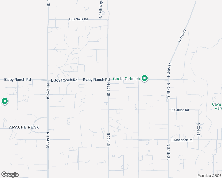map of restaurants, bars, coffee shops, grocery stores, and more near 37608 North 20th Street in Phoenix