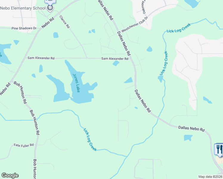 map of restaurants, bars, coffee shops, grocery stores, and more near 207 Westwick Way in Douglasville