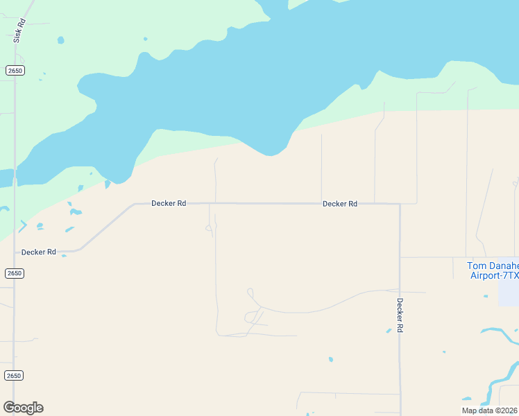 map of restaurants, bars, coffee shops, grocery stores, and more near 1574 Decker Road in Wichita Falls