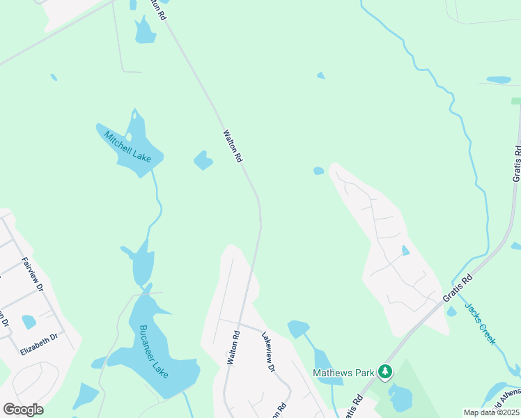 map of restaurants, bars, coffee shops, grocery stores, and more near Walton Road in Monroe