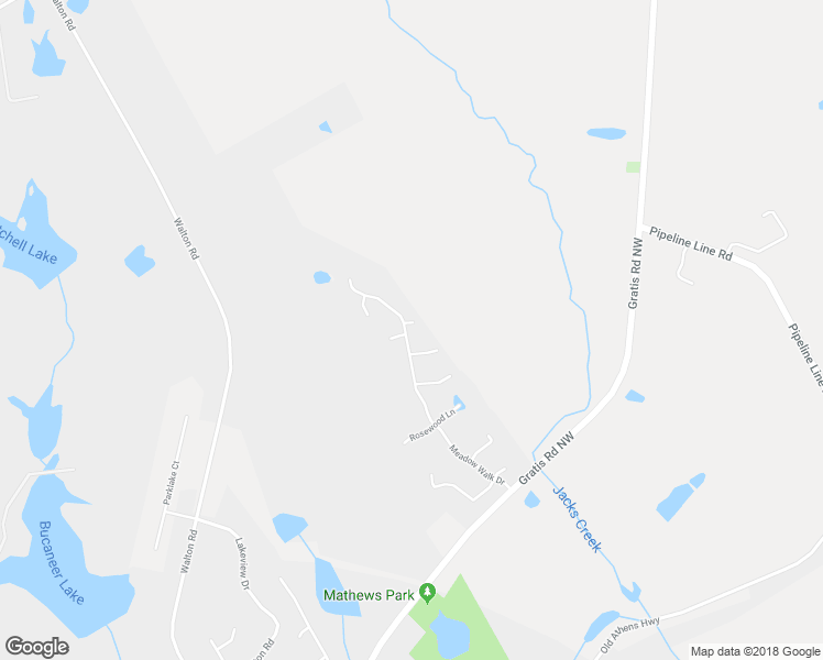 map of restaurants, bars, coffee shops, grocery stores, and more near 1702 Meadow Trace in Monroe