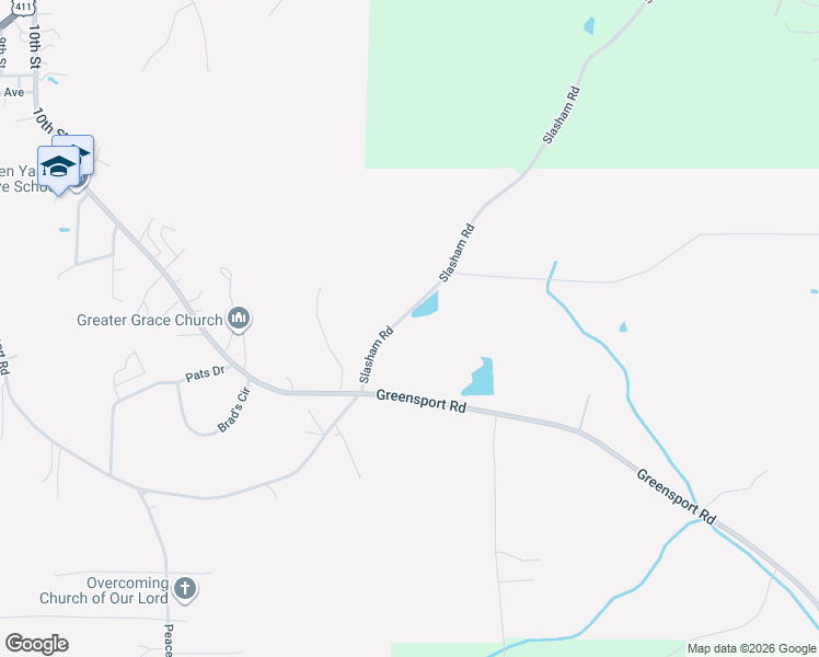 map of restaurants, bars, coffee shops, grocery stores, and more near 200 Slasham Road in Ashville