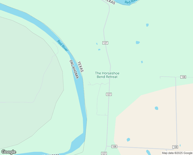 map of restaurants, bars, coffee shops, grocery stores, and more near 4411 County Road 127 in Whitesboro