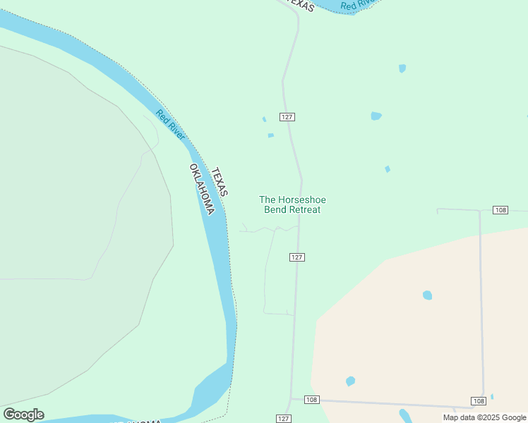 map of restaurants, bars, coffee shops, grocery stores, and more near 4411 County Road 127 in Whitesboro