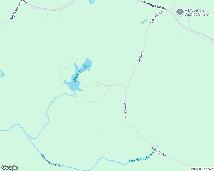 map of restaurants, bars, coffee shops, grocery stores, and more near Lake Circle in Haralson County