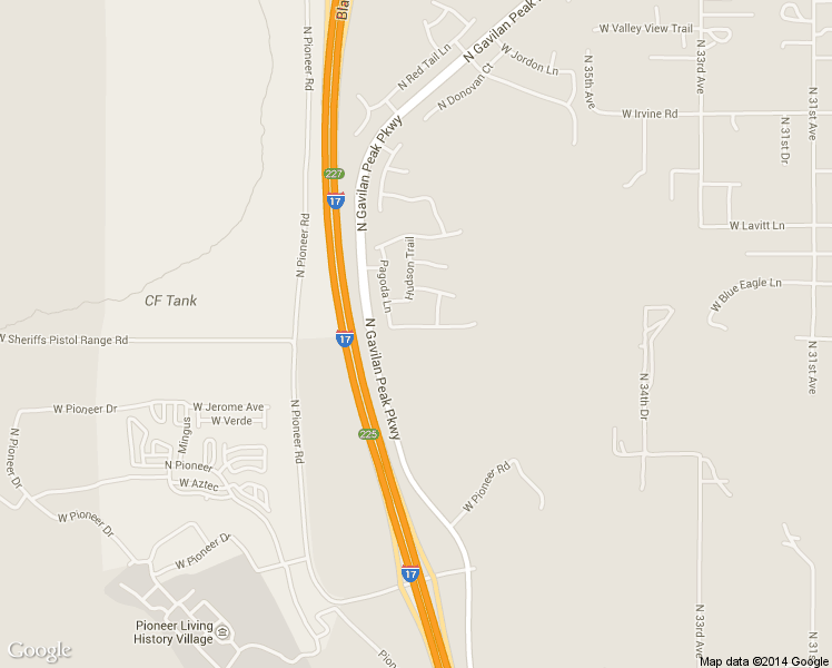 map of restaurants, bars, coffee shops, grocery stores, and more near 3807 West Ghost Flower Lane in New River