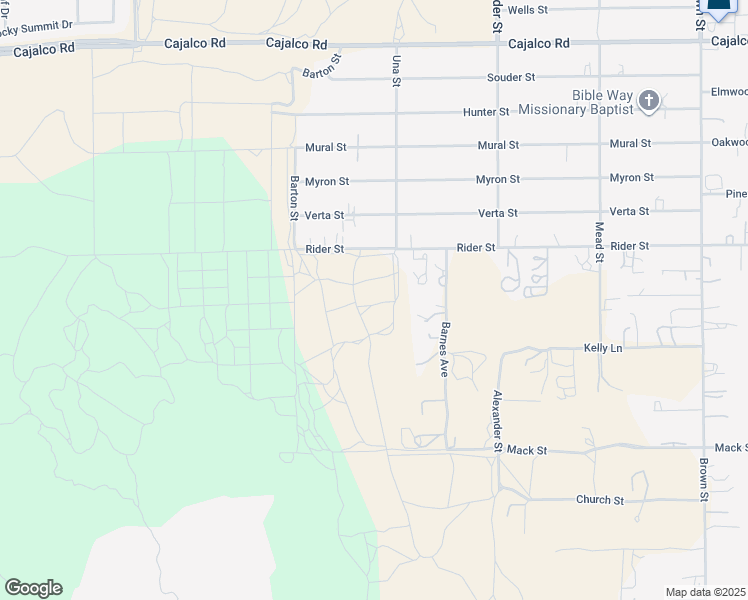 map of restaurants, bars, coffee shops, grocery stores, and more near 2 North Perris Boulevard in Perris