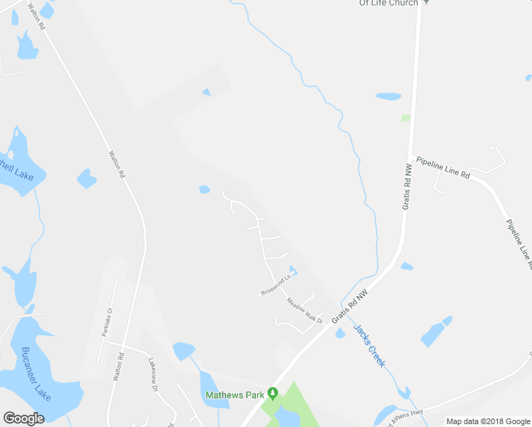 map of restaurants, bars, coffee shops, grocery stores, and more near 1708 Meadow Trace in Monroe