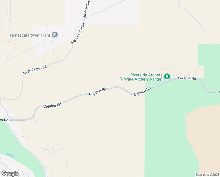 map of restaurants, bars, coffee shops, grocery stores, and more near Cajalco Road in Corona