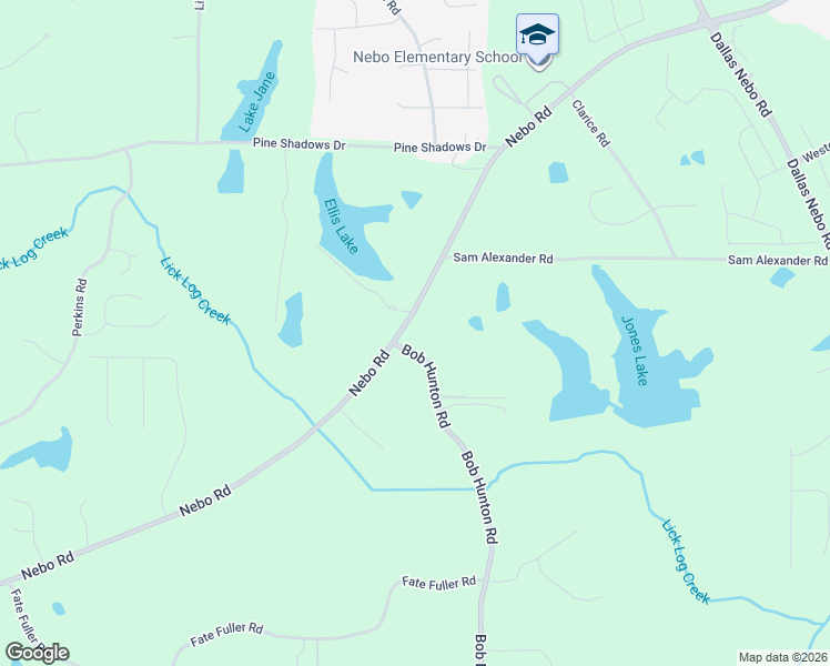 map of restaurants, bars, coffee shops, grocery stores, and more near 2256 Nebo Road in Dallas