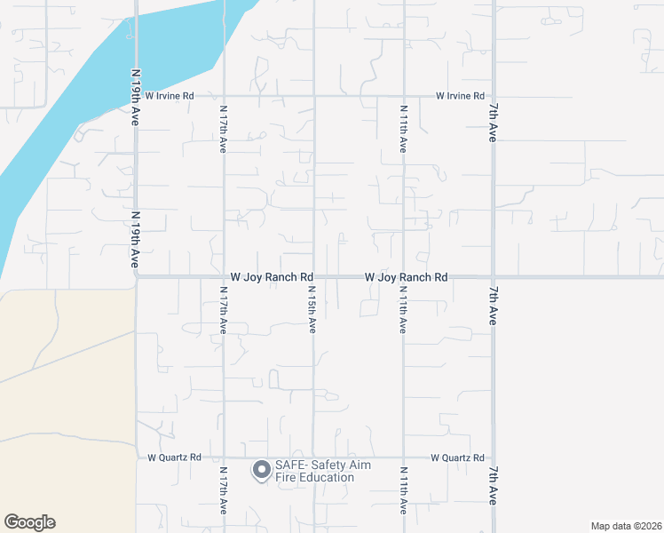 map of restaurants, bars, coffee shops, grocery stores, and more near 1407 West Joy Ranch Road in Phoenix