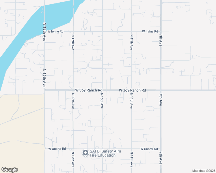map of restaurants, bars, coffee shops, grocery stores, and more near 1407 West Joy Ranch Road in Phoenix