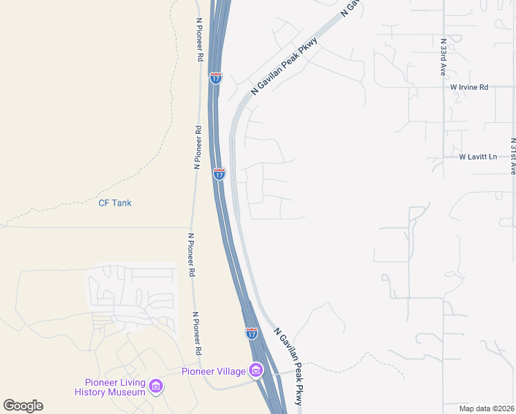 map of restaurants, bars, coffee shops, grocery stores, and more near 3807 West Ghost Flower Lane in New River