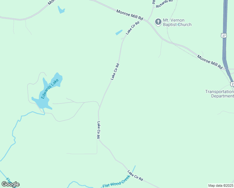 map of restaurants, bars, coffee shops, grocery stores, and more near 728 Lake Circle Road in Buchanan