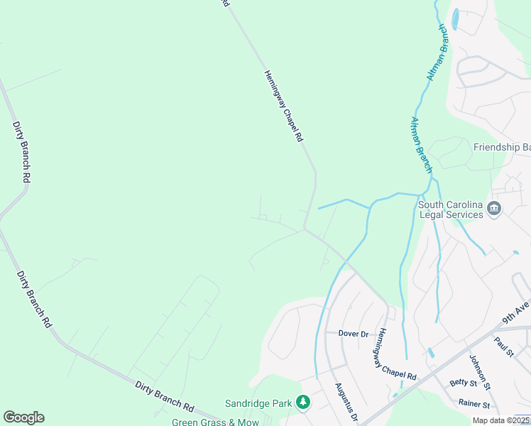 map of restaurants, bars, coffee shops, grocery stores, and more near 2340 Fred's Lane in Conway