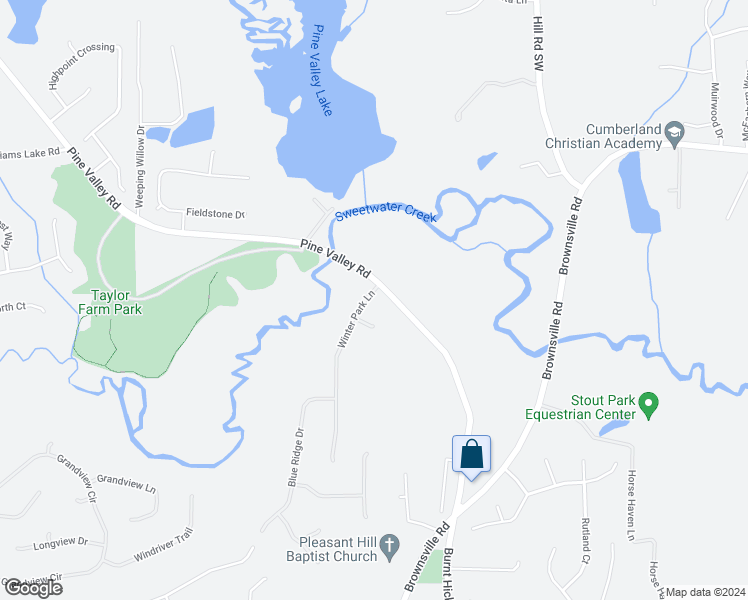 map of restaurants, bars, coffee shops, grocery stores, and more near 37 Winter Park Lane in Powder Springs