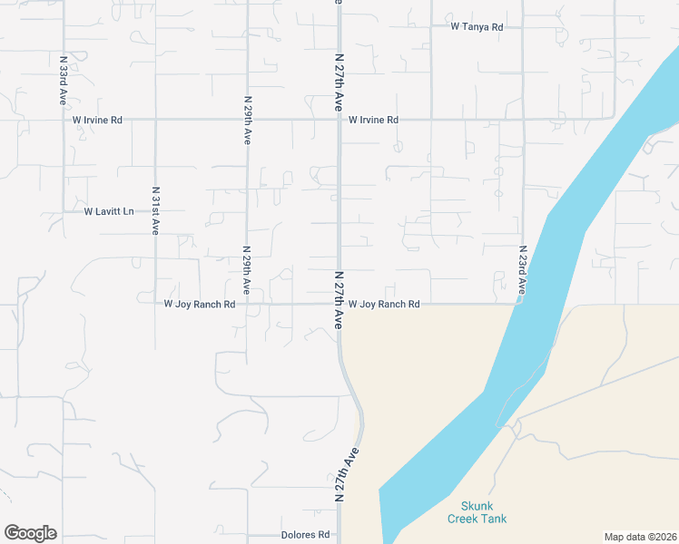 map of restaurants, bars, coffee shops, grocery stores, and more near 38141 North 27th Avenue in Phoenix