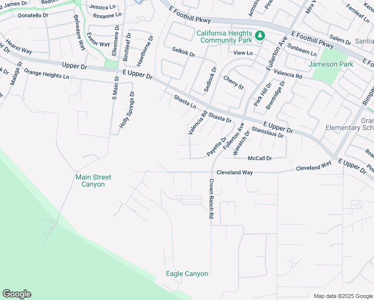 map of restaurants, bars, coffee shops, grocery stores, and more near 690 White Mountain Circle in Corona